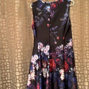 Floral DKNY sleeveless dress